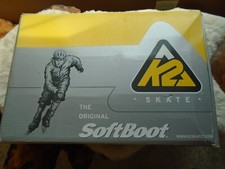 NEW K2 EXO Mens 9.5 Black/Brown Inline Skates The Original Softboot NEW