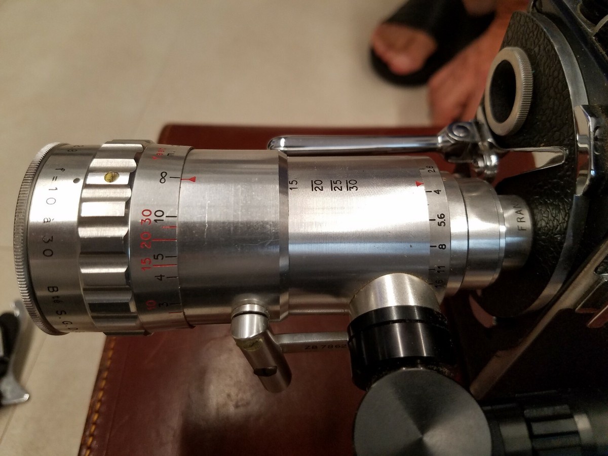 ORIGINAL CASE Bolex 8 MM Camera Paillard SOM BERTHIOT PAN ORIGINAL CASE Bolex 8 MM Camera Paillard SOM BERTHIOT PAN