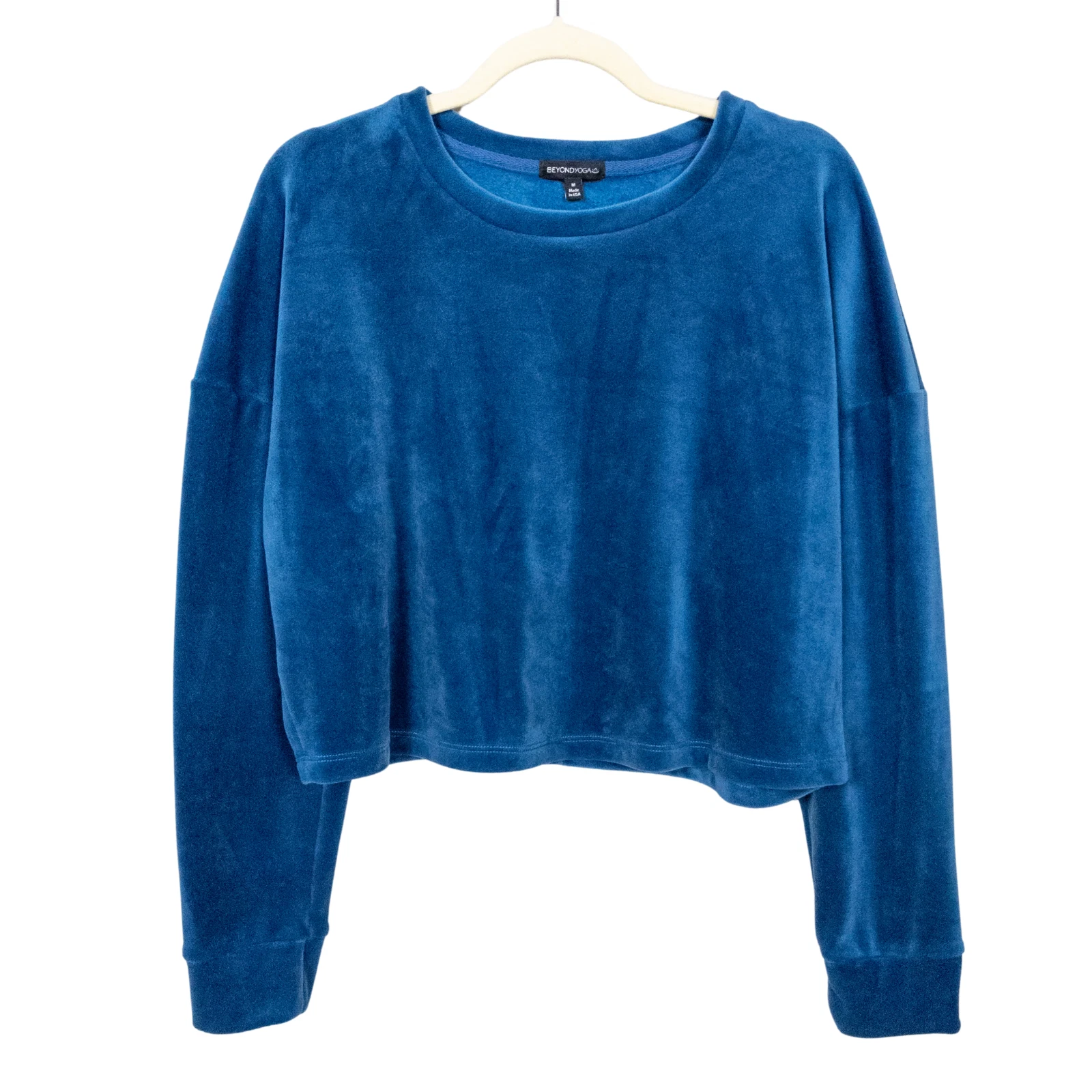 beyond-yoga celestial brushed up pullover fleece long sleeve shirt