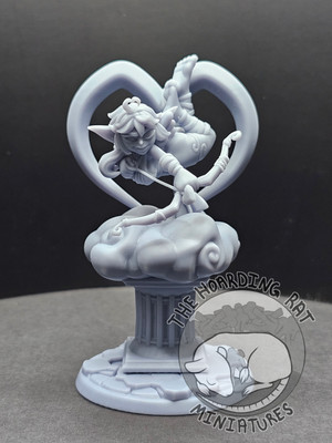 Cupid Goblin Twin Goddess Miniatures 75mm 3D Printed Resin Figure