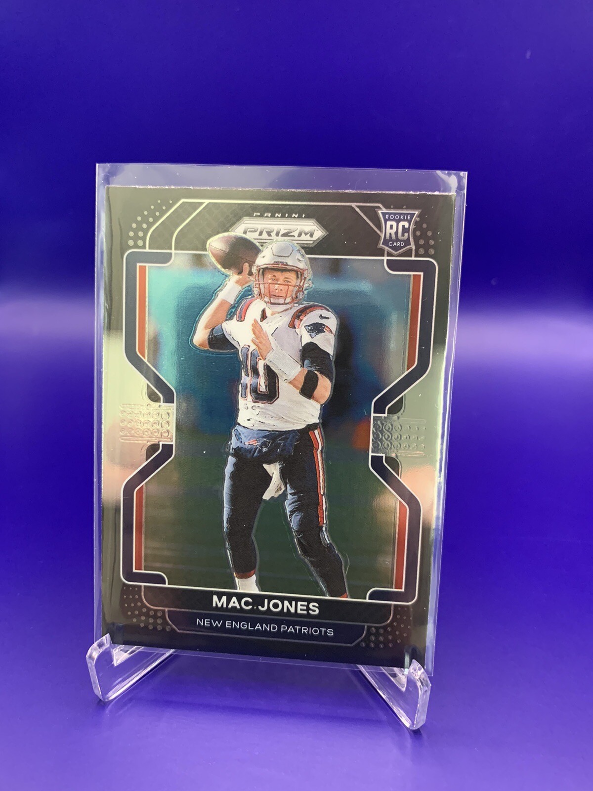 2021 Chronicles Mac Jones Prizm Black Rookie RC PB5 Patriots eBay