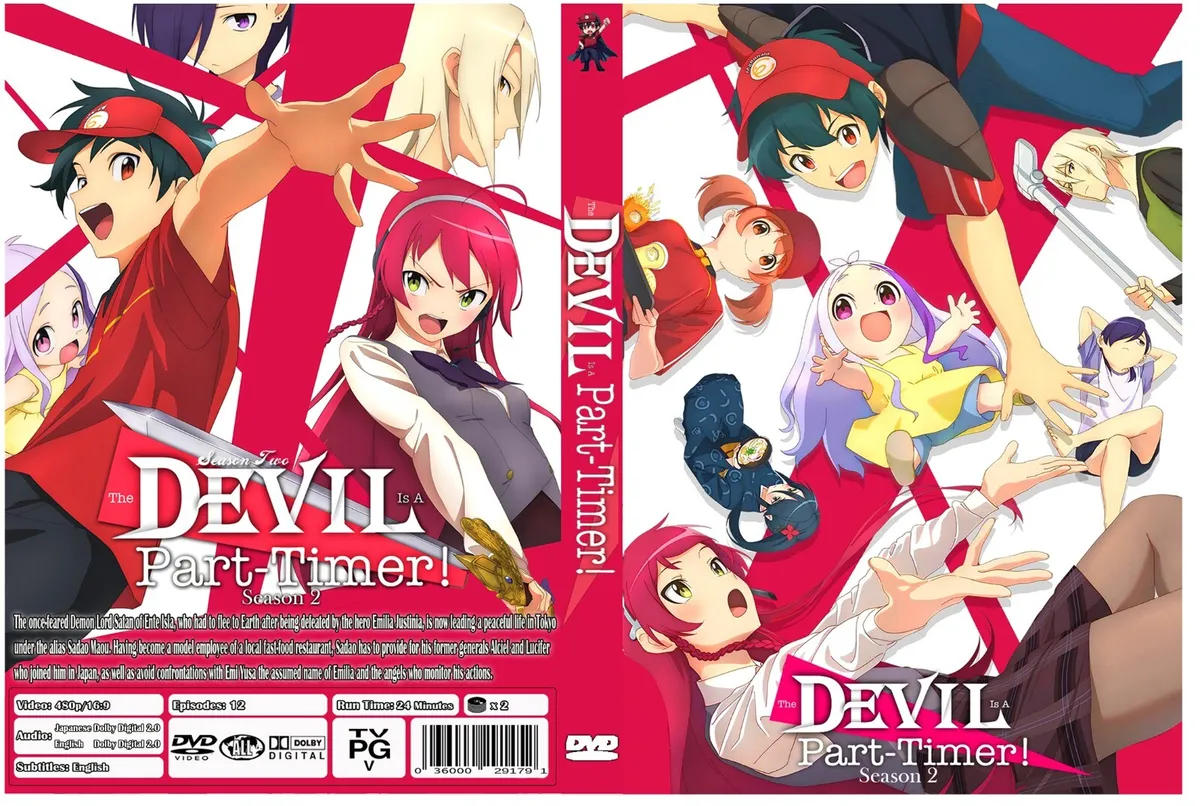 The Devil Is a Part-Timer! Anime Series Season 2 Dual Audio  English/Japanese