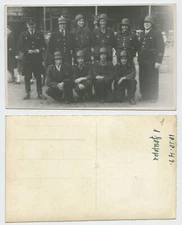 123288 - Firemen - Group Picture - Photo, Dated 10/10/1949