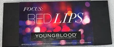YOUNGBLOOD Focus Red Lips Vixen Lipstick Bared Lip Gel Lip Cream Lip Brush Set