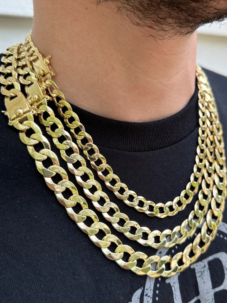 Flat curb link best sale chain