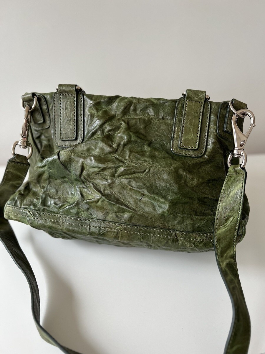 GIVENCHY New PEPE MEDIUM PANDORA KHAKI GREEN NWT