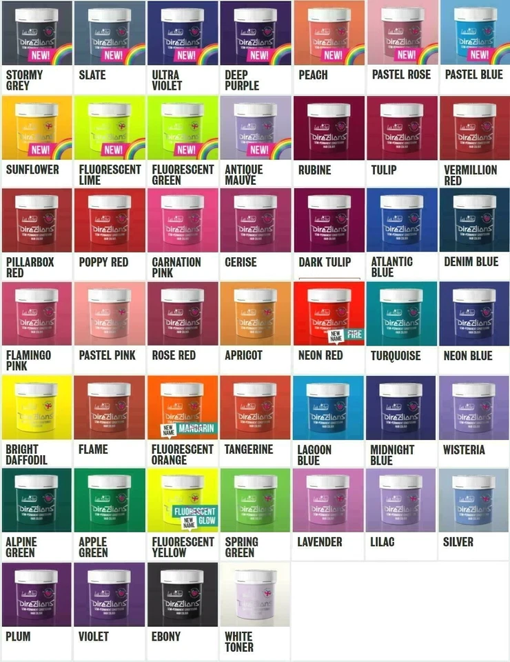 La Riche Directions Semi Perm Hair Dye Colour- ANY COLOUR Combo -FREE UK Post