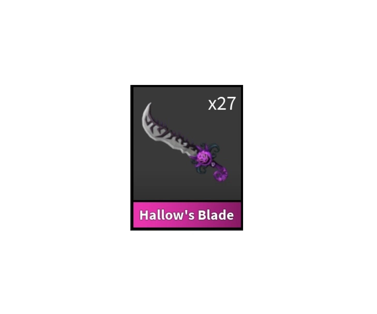 hallow's blade