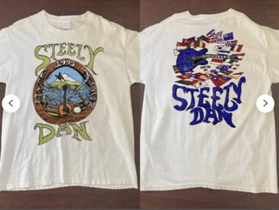 Vintage Steely Dan 1993 World Tour Shirt, Steely Dan T-Shirt, Steely Dan Shirt, 