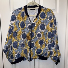 Notations Petite Med Vintage 80’s Versace Print Jacket