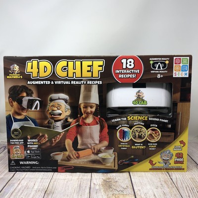 Professor Maxwell's 4D Chef Augmented & Virtual Reality Science kit