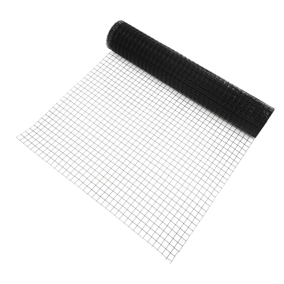 1x1 Inch Inch Hardware Cloth Black Chicken Wire Welded Fence Mesh Roll