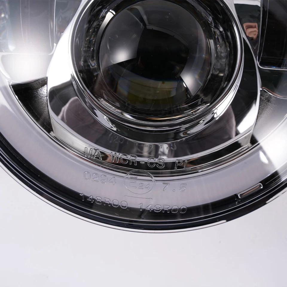 7-дюймовая светодиодная фара для Indian Chief Classic 2014-2017/Chief Dark Horse 2015-17 - Изображение 4 из 4