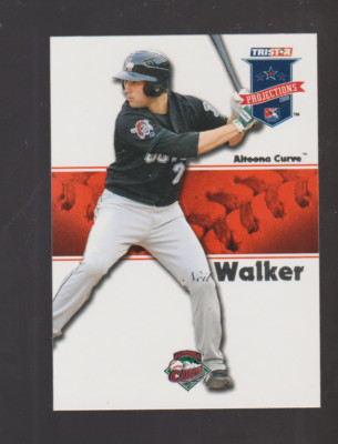 2008 TriStar #386 Neil Walker rookie card, Pittsburgh Pirates star
