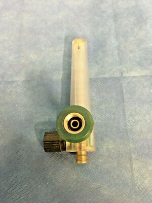 Ohmeda Oxygen Flowmeter w/ Hose Adapter Diss Connector.
