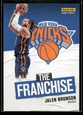 2024-25 Panini Instant NBA Jalen Brunson THE FRANCHISE 1/234 SP Knicks #TF-12