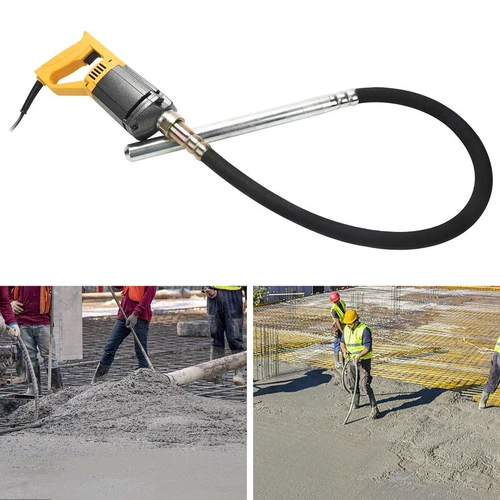Betonrüttler 1000W 5000 rpm 1.5M Rüttelflasche Flaschenrüttler Concrete
