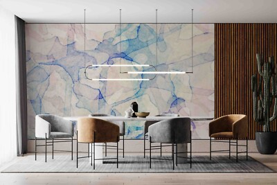3D Abstract Watercolor Texture Self-adhesive Removable Wallpaper Murals Wall 419
