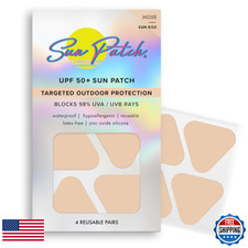 Sun Patch Reusable Sunblock Patches For Nose 100 Silicone Sunscreen Nose