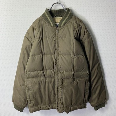 Stussy Men 90S Old Down Jacket L Quilted Sleeve Embroidery Logo Men's jackets: P