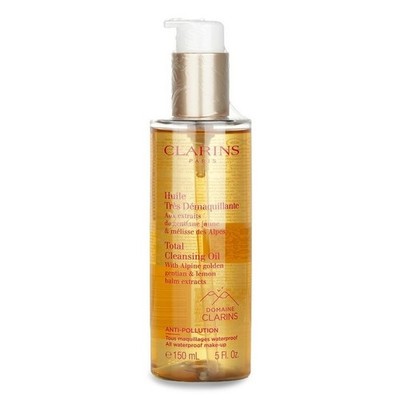 Clarins-Total Reinigungsöl mit Alpen-Enzian-und Zitronenmelissen-Extrakten 150ml