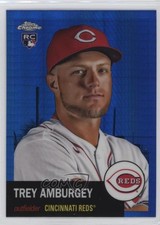 2022 Topps Chrome Platinum Anniversary Blue Prism Refractor Trey Amburgey 3pu