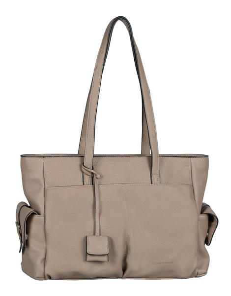 TOM Tailor Charis Zip Shopper L Shopper Tasche Taupe Taupe Neu-image