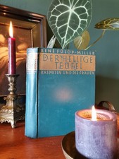 starożytna książka Święty diabeł RASPUTIN i kobiety dark akademia 1927 rzadka