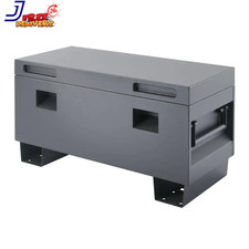 Job Site Box Gray 36 In Carrying Handles Truck Bed Proof Locking System Job Site Box Gray 36 In Carrying Handles Truck Bed Proof Locking System