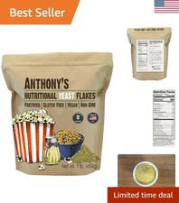 1 lb Nutritional Yeast - Gluten-Free,  Fortified Protein Source
