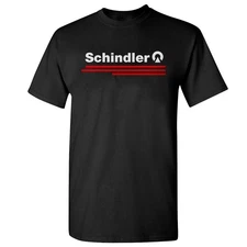 Schindler Elevator Logo T-Shirt Funny Size S-5XL Made in USA
