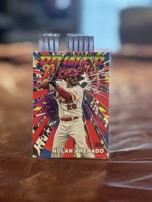 2025 Topps Power Players #PP-19 - Nolan Arenado - Cardinals!