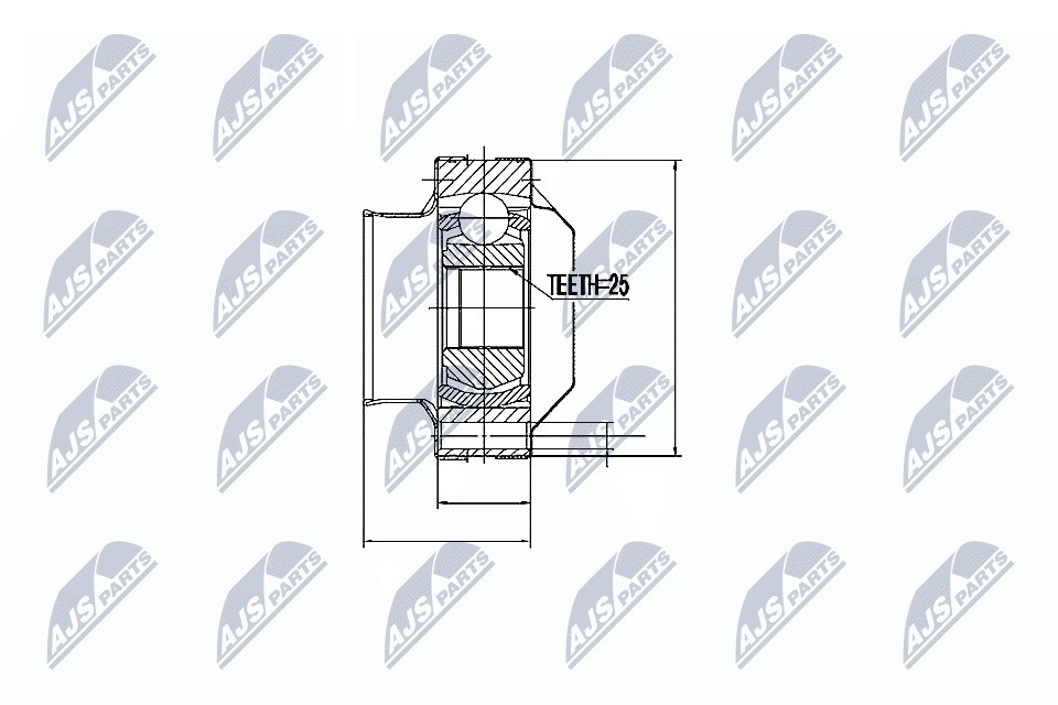 Fits NTY NPW-FT-001 Inner joint ⭐UK Stock⭐ - Image 7