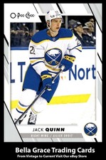 2023-24 O-Pee-Chee Jack Quinn #46 Buffalo Sabres NHL Hockey  