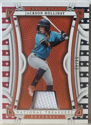 2023 NT  Jackson Holliday  Stars & Stripes Jersey Patch #04/49