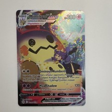 Pokémon Mimikyu VMAX Holo Ultra Rare TCG Card Brilliant Stars TG17/TG30 on eBay