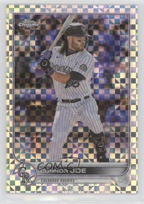 2022 Topps Chrome Update X-Fractor 11/99 Connor Joe #USC33 h7i