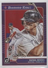 2021 Panini Donruss Diamond Kings Holo Red Rafael Devers #5 0e7k
