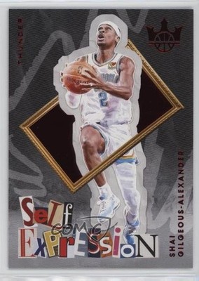2024 Panini Court Kings Self Expression Ruby 71/149 Shai Gilgeous-Alexander 1d0h