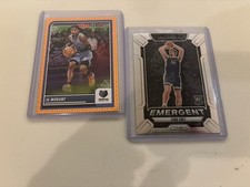 Score Halloween Orange Ja Morant  + Prizm Emergent RC Zach Edey Grizzlies