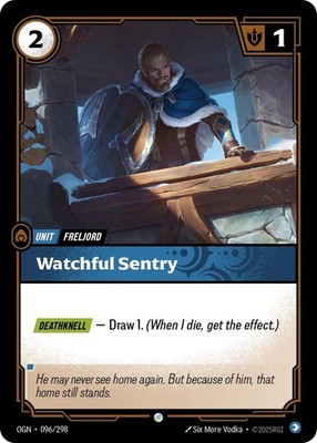 Watchful Sentry Common Origins 096/298 NM