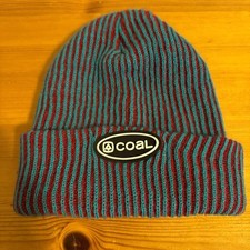 Coal Headwear Stocking Hat Beanie Black Multi Color Speck Wool Blend