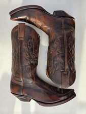 Stivali da cowboy western Sendra UK9 / EUR43 / USA9,5 modello #6848 Cuervo tacco cubano