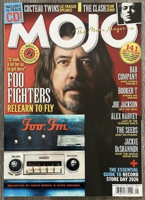MOJO MAGAZINE - MAY 2026 - FOO FIGHTERS - CD -  BRAND NEW
