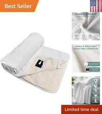 Grounding Blanket, Earth Connected Bedding Throw, Grounding Sheet for Improve...