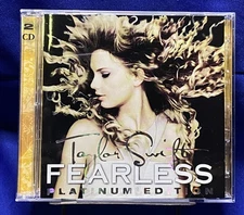 Taylor Swift Fearless Platinum Edition 2 disc CD & DVD 2009 Target Exclusive