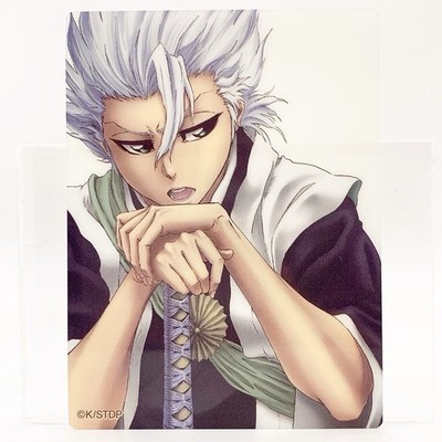 Bleach Toshiro Hitsugaya Original Clear Card TSUTAYA Popup Shop Jump Anime Japan