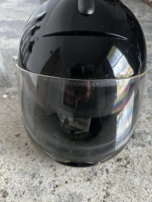 Motorradhelm / Klapphelm von SCHUBERTH, Gr. 54/55 S, schwarz