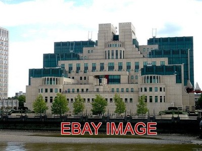 FOTO MI6 GEBÄUDE AUF MULTIMAP ALS ''GEHEIMER NACHRICHTENDIENST'' MARKIERT ... NICHT