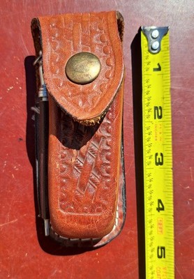 Victorinox Swiss Army Zermatt Leather Belt Sheath X Large with Sharpening Steel